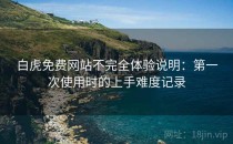 白虎免费网站不完全体验说明：第一次使用时的上手难度记录