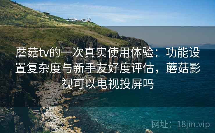 蘑菇tv的一次真实使用体验：功能设置复杂度与新手友好度评估，蘑菇影视可以电视投屏吗  第2张