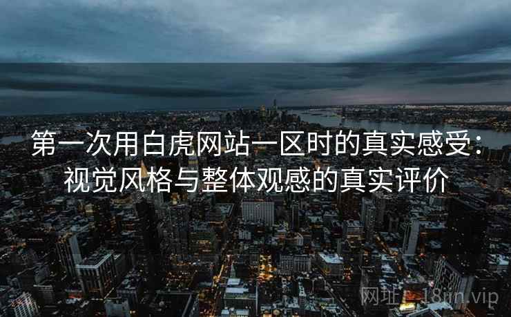 第一次用白虎网站一区时的真实感受：视觉风格与整体观感的真实评价  第2张