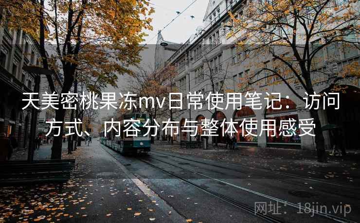 天美密桃果冻mv日常使用笔记：访问方式、内容分布与整体使用感受  第2张