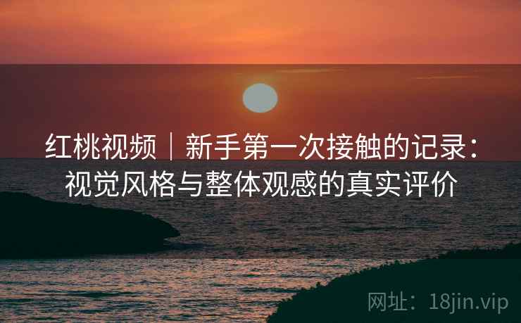 红桃视频|新手第一次接触的记录:视觉风格与整体观感的真实评价 第2张 红桃视频|新手第一次接触的记录:视觉风格与整体观感的真实评价 第2张
