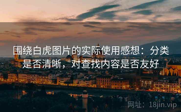 围绕白虎图片的实际使用感想：分类是否清晰，对查找内容是否友好  第2张