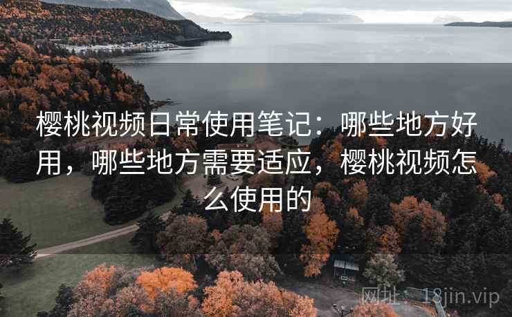樱桃视频日常使用笔记：哪些地方好用，哪些地方需要适应，樱桃视频怎么使用的  第1张